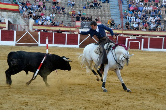 Diego Galán ayer en Baza