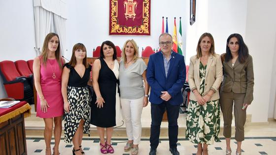 Toman posesión cinco nuevas funcionarias del Ayuntamiento de Baza
