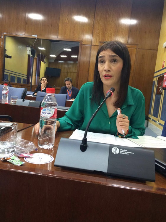 Olga Manzano parlamentaria socialista