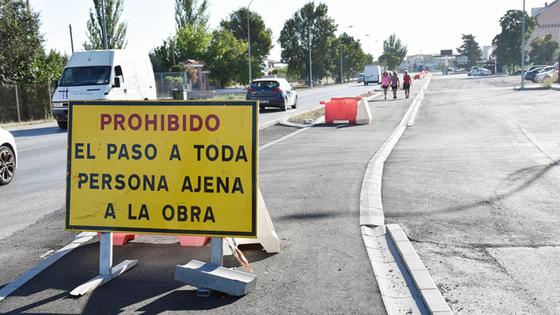 El Ayuntamiento paraliza las obras del carril bici