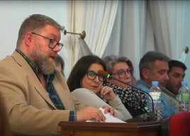 Juan Ramón Gil van Gils, portavoz de Izquierda Unida