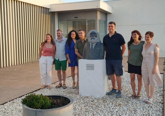 Inauguración escultura Sincrético