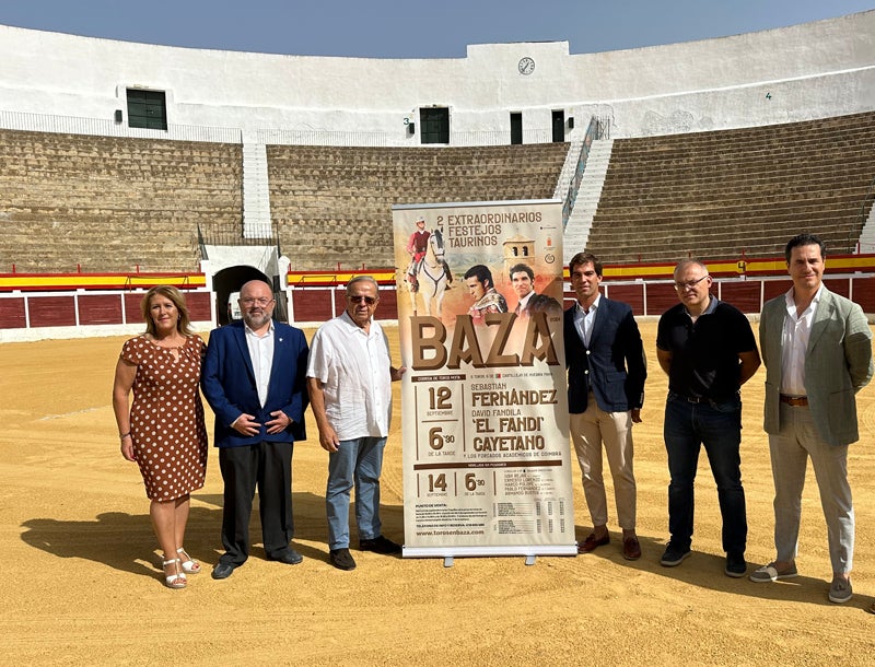 Presentación del cartel taurino de la Feria de Baza 2024