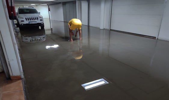 Huéscar recupera la normalidad tras la tormenta del jueves