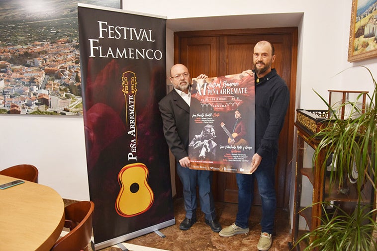 Juan Parrilla y Juan Habichuela, nieto, actúan hoy en Baza
