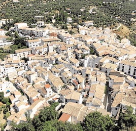 Vista panorámica de Castril de la Peña