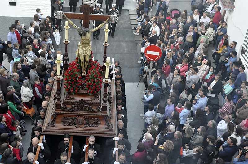 El Cristo de la Misericordia en la Semana Santa de Baza