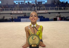 Lucía Lozano, Campeona de Andalucia Infantil
