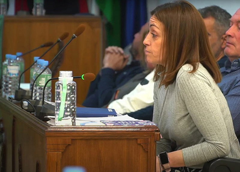 La edil Lidia Sánchez critica la desorganización del PP a la hora de negociar los presupuestos
