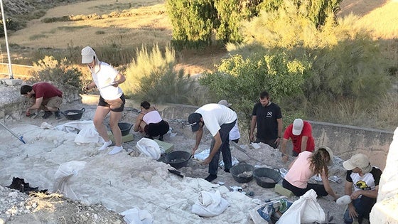Finaliza la primera campaña de excavaciones en el yacimiento del Canal de San Clemente en Huéscar