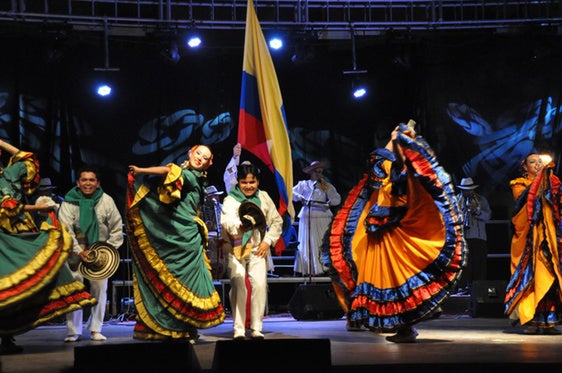 Foto de una edición anterior de Festival Internacional de Folklore ( FIF) de Baza