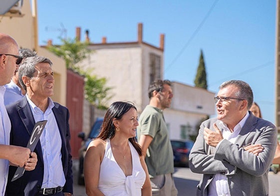 pPedro Fernández, Carmen Rocío Martínez y José Antonio Montilla en Cuevas del Campo
