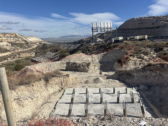 Una pasarela de 300 metros sobre la A-92 dará continuidad a la Vía Verde Guadix-Baza-Almendricos