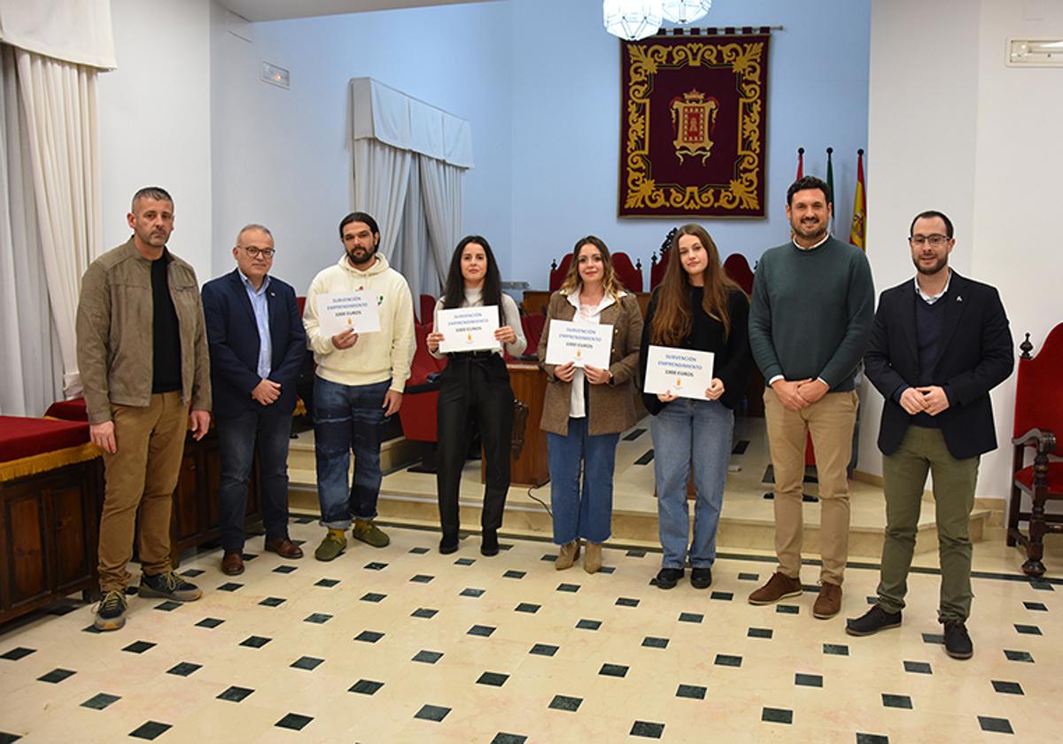 Los jovenes emprendedores de la edición 2025