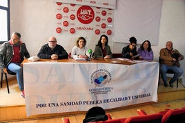 Rueda de prensa Plataforma en Defensa se la Sanidad Pública