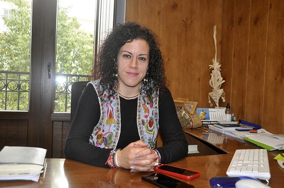 Ana Belén Martinez, alcaldesa de Cúllar