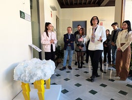 Exposición de la Escuela de Arte de Huéscar en la sede de la Junta en Granada