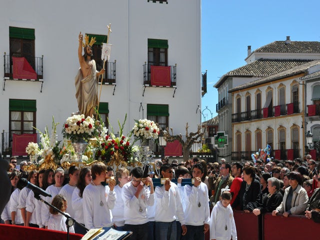 El Resucitado cierra una excelente Semana Santa en Baza