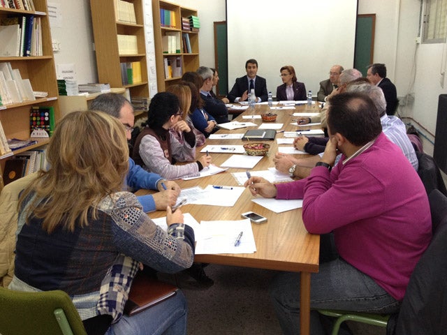 Ana Gámez  preside la constitución del Consejo de Coordinación de la zona educativa de Baza-Huéscar