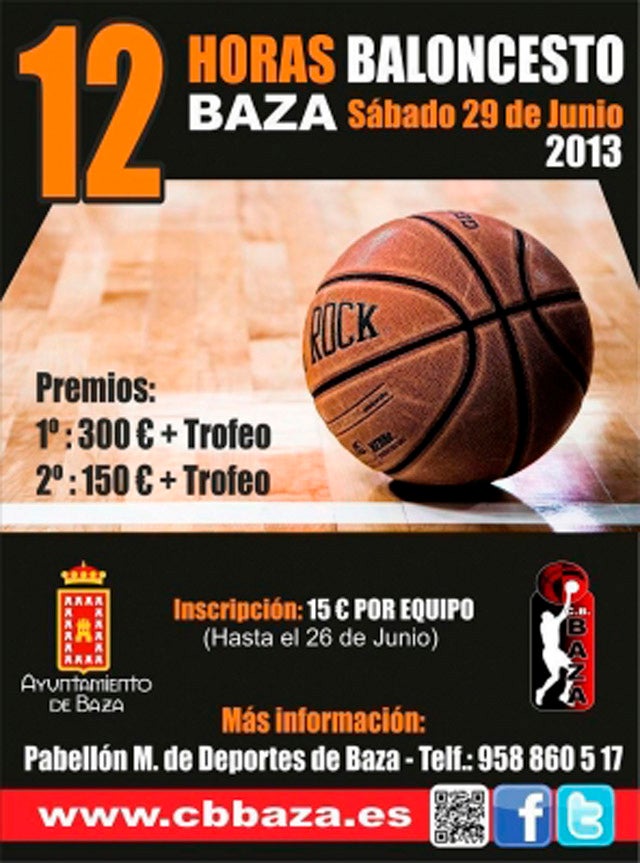 Las 12 horas de Baloncesto el 29 de junio