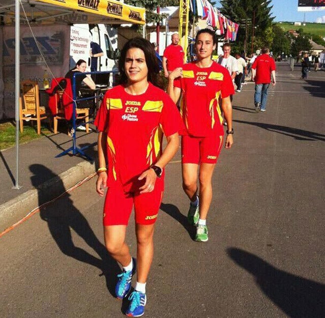 María Pérez campeona de España juvenil de marcha atlética