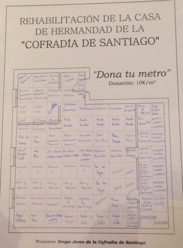 El Grupo Joven de la cofradía de Santiago de Baza finalizará las obras de la casa de Hermandad