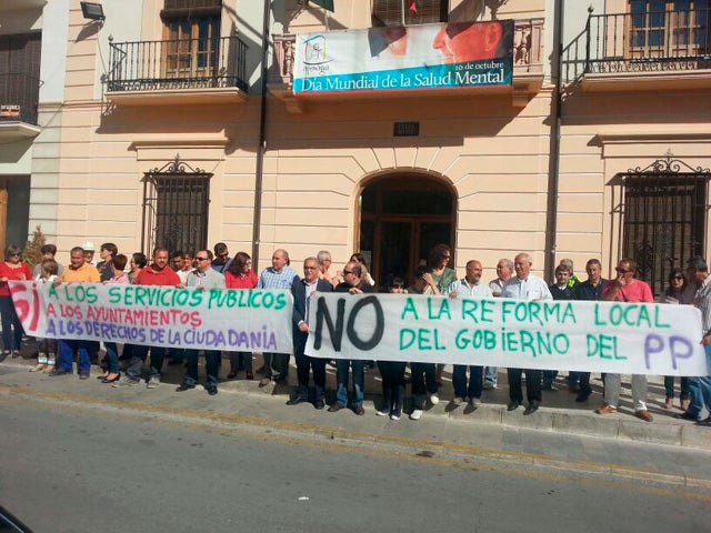El Ayuntamiento de Huéscar también esta contra la reforma de las administraciones locales