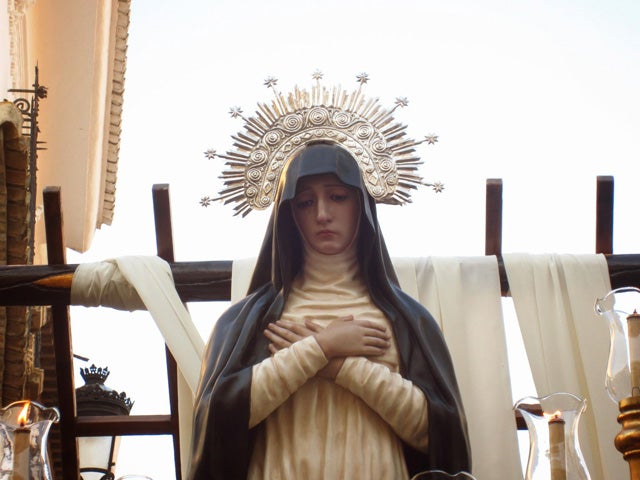 Miriam León primera mujer capataz en la Semana Santa de Baza