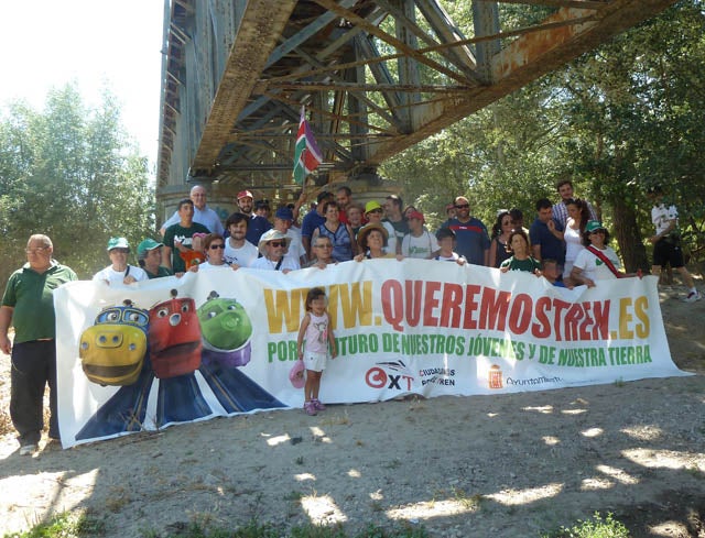 Marcha revindicativa de ´Ciudadanos X el Tren¨