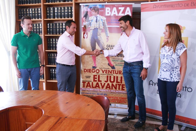 Cartel de lujo para la feria de Baza con el Juli, Talavante y Diego Ventura