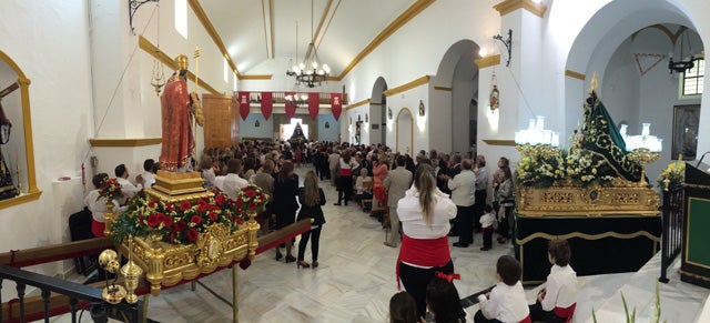 Benamaurel se echa a la calle en la reinauguración de la Iglesia de la Anunciación