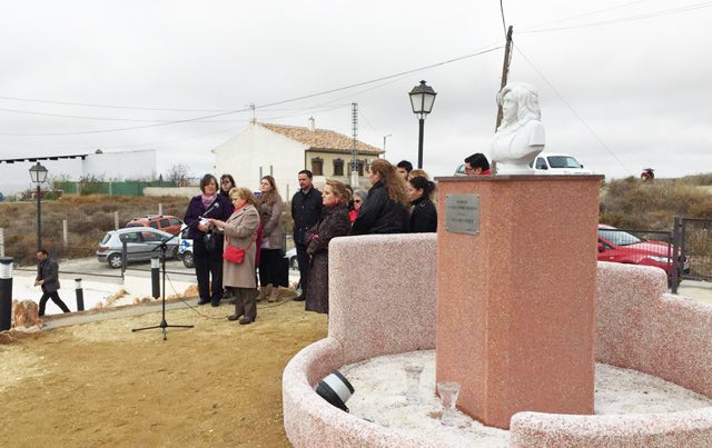 Cúllar homenajea a Antonia Latorre y le dedica un mirador
