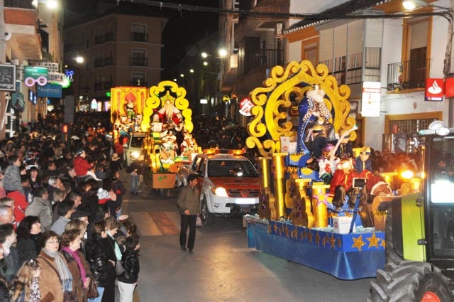 Todo preparado para la llegada de los Reyes Magos