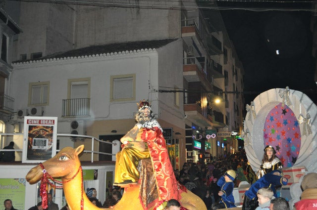 Éxito de la cabalgata de la ilusión en Baza