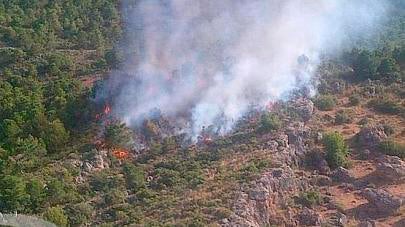 Nuevo susto en el Parque Natural de la Sierra de Baza por otro incendio