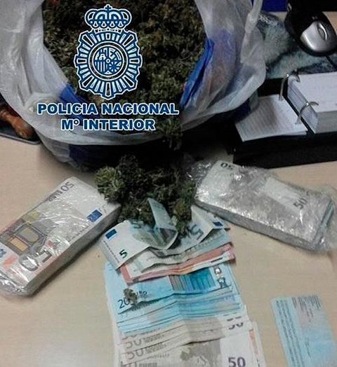 En libertad con cargos para los tres detenidos en Baza con 500 gramos de marihuana