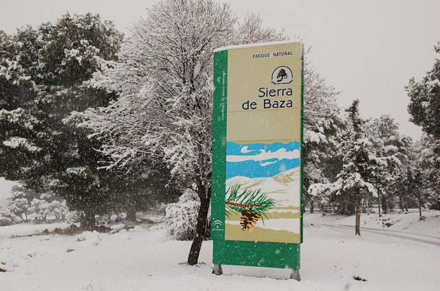 Posibles nevadas para esta noche y mañana en las comarcas de Baza y Huéscar