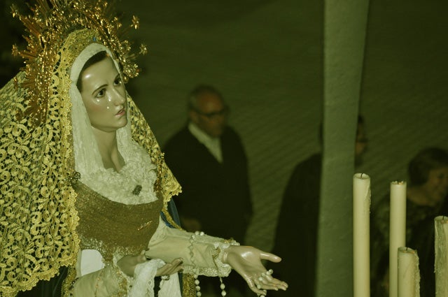 La procesión de la Soledad modifica su recorrido a su regreso