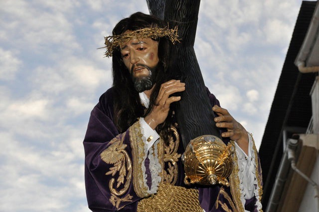 Jueves Santo en Baza el Nazareno, la Esperanza y el Cristo de los Méndez