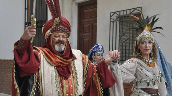 Celebración de los Moros y Cristianos en Cúllar.