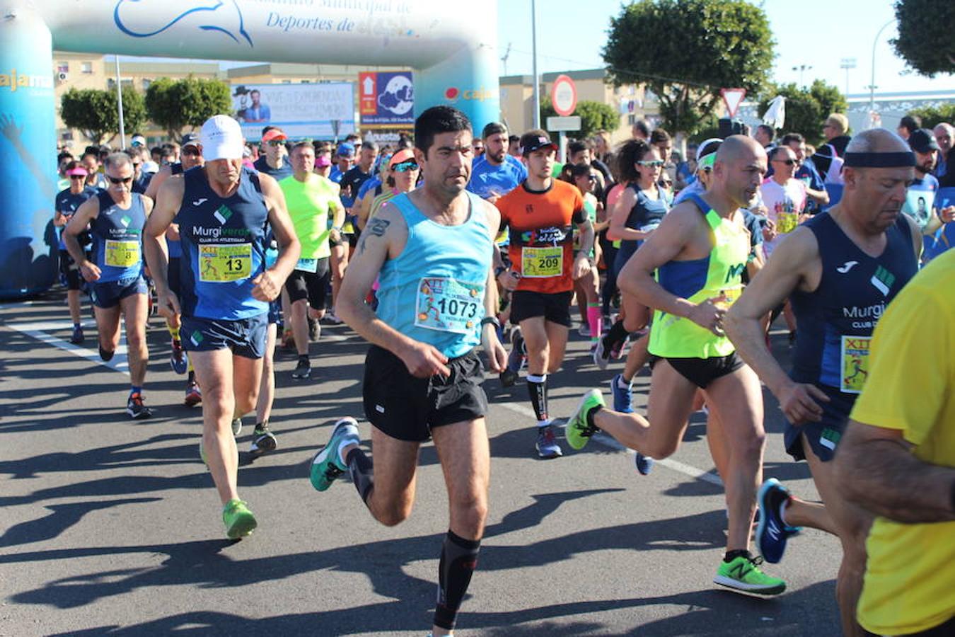 Más de medio millar de runners disfrutaron esta mañana de la XII edición de la Media Maratón de El Ejido Ciudad de las Hortalizas. Una carrera rápida, vistosa y que mantenía el mismo recorrido de ediciones anteriores, con varias subidas que obligaron a los corredores a tener que dosificar y en la que se mejoraron los tiempos de la pasada edición.