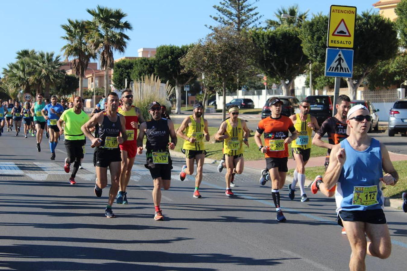 Más de medio millar de runners disfrutaron esta mañana de la XII edición de la Media Maratón de El Ejido Ciudad de las Hortalizas. Una carrera rápida, vistosa y que mantenía el mismo recorrido de ediciones anteriores, con varias subidas que obligaron a los corredores a tener que dosificar y en la que se mejoraron los tiempos de la pasada edición.