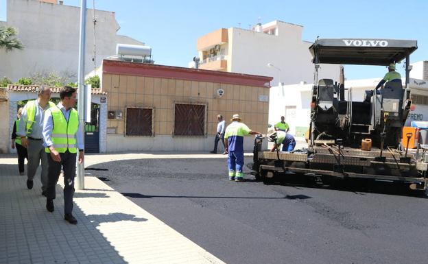 El proyecto de urbanización del barrio Cañada Cortés entra en su recta final