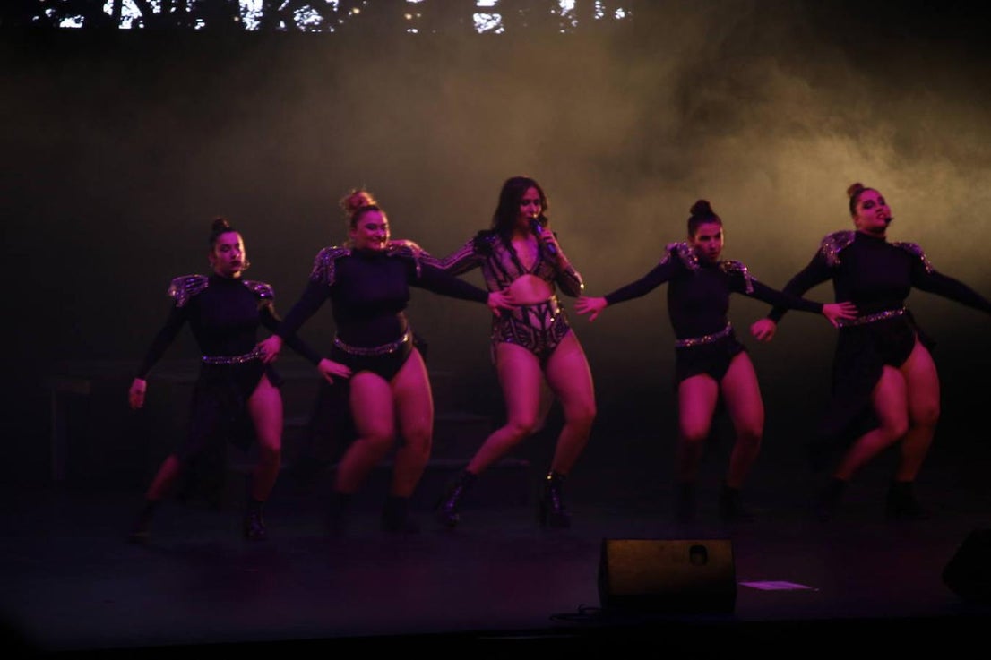 Fotos: Rosa López inicia su gira Turbación en El Ejido