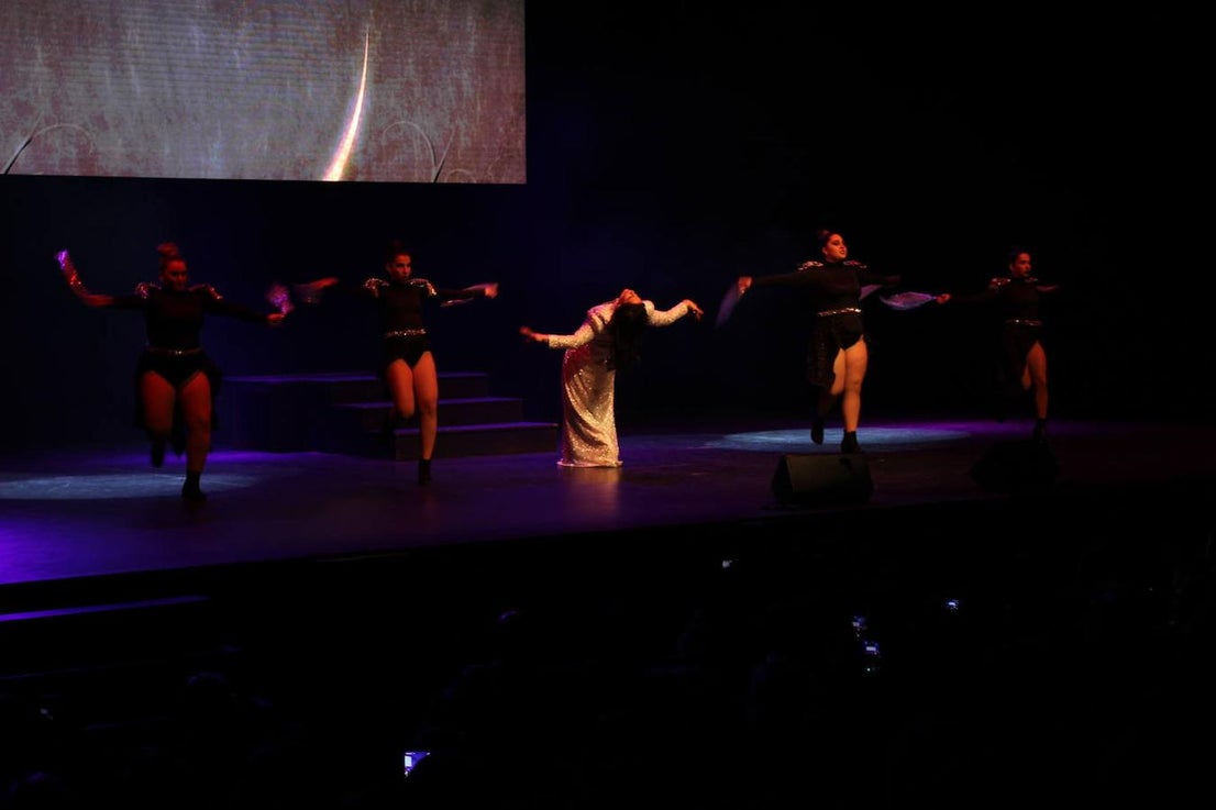 Fotos: Rosa López inicia su gira Turbación en El Ejido