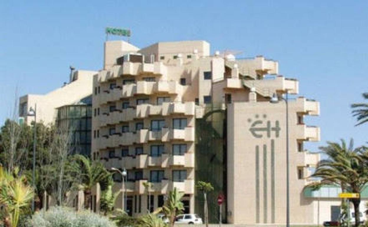 Fachada de Ejidohotel, uno de los últimos en cerrar 