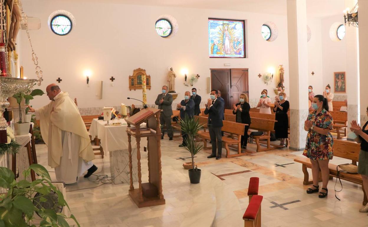 Matagorda rinde homenaje a su Virgen de Guadalupe