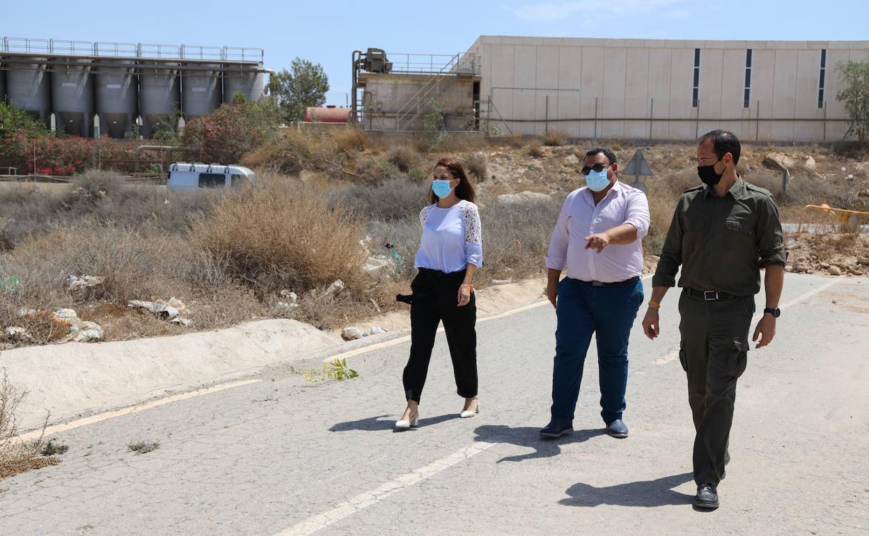 Comienzan las obras de reacondicionamiento del Camino de la Depuradora C-121