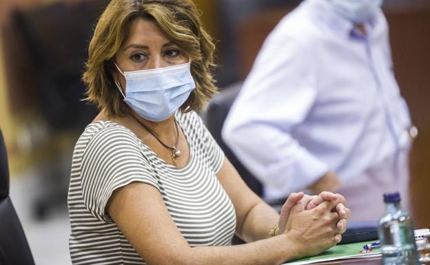 Susana Díaz exige a la Junta que aclare desde cuándo se sabe que hay trasmisión comunitaria en Almería
