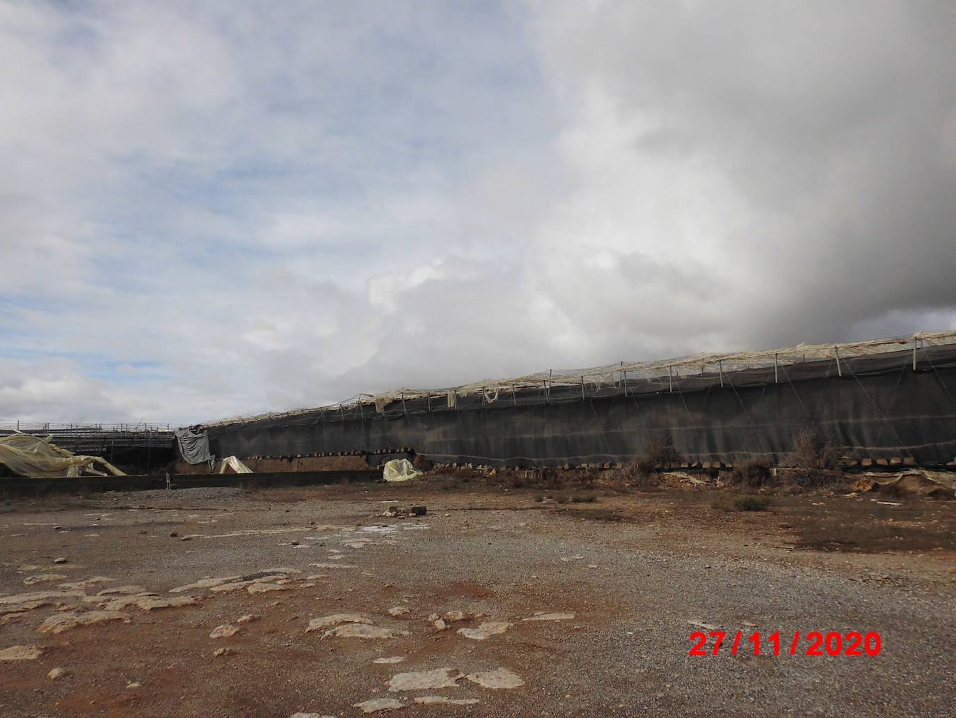 Los desperfectos se han producido en explotaciones bajo plástico localizadas en Pampanico y Ejido Norte